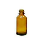 Glassflasker brun