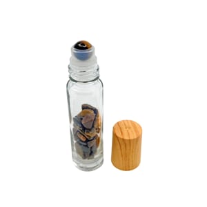 Roll-on flaske klar med tigerøye 10 ml