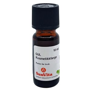 Såpefarge gul flytende