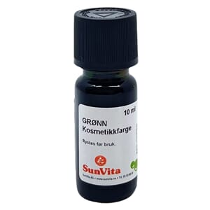 Såpefarge grønn flytende