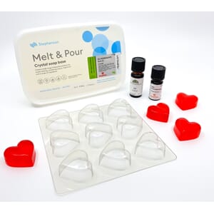 Såpepakke hjerter m/juleduft