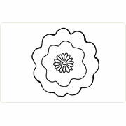 Former i plast, blomster, 12 stk. x 5