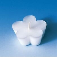 Blomst form til 6 stk. flytelys