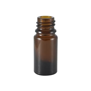 Glassflaske brun 5 ml  DIN 18 mm