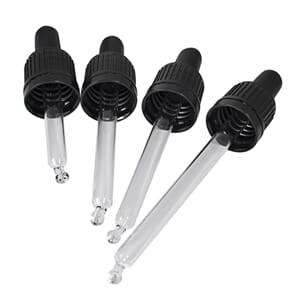 Pipette 100 ml m/låsering DIN 18 mm glassflaske 1 stk