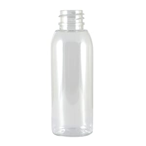 Plastflaske klar 50 ml  PET (Tall Boston 20 mm