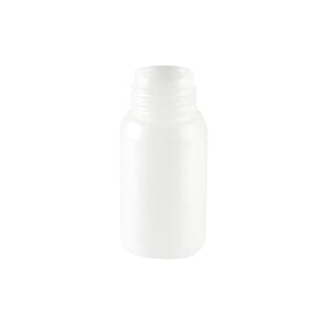 Plastflaske hvit 25 ml Billy 22 mm