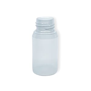 Plastflaske 25 ml Billy klar, myk 22 mm