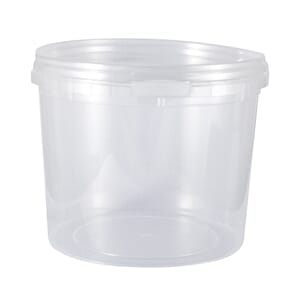 Plastbeger m/lokk  800 ml 1 stk