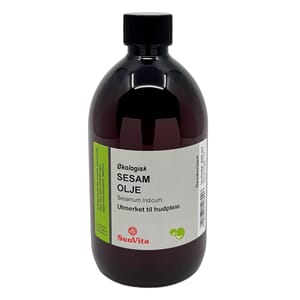 Sesamolje økologisk kaldpresset og deodorisert