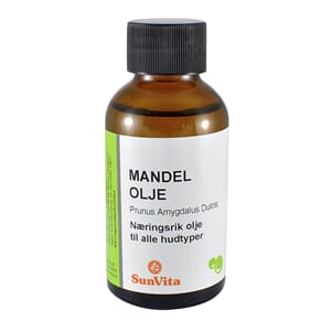 Mandelolje presset og raffinert