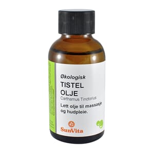 Tistelolje økologisk kaldpresset