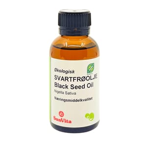 Black Seed Oil (Svartfrø olje) DEBIO øko kaldpresset