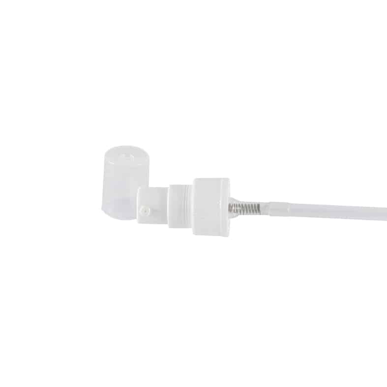 Pumpe hvit til 10/30/50/100 ml DIN 18 mm glassflasker