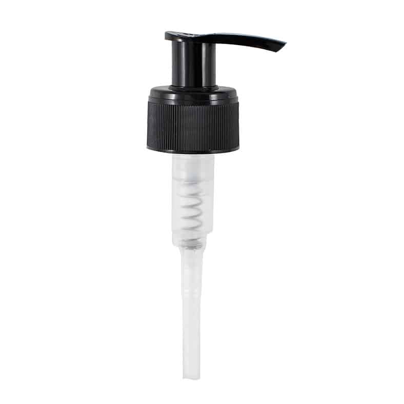Pumpe svart 28 mm til glassflaske 100 ml