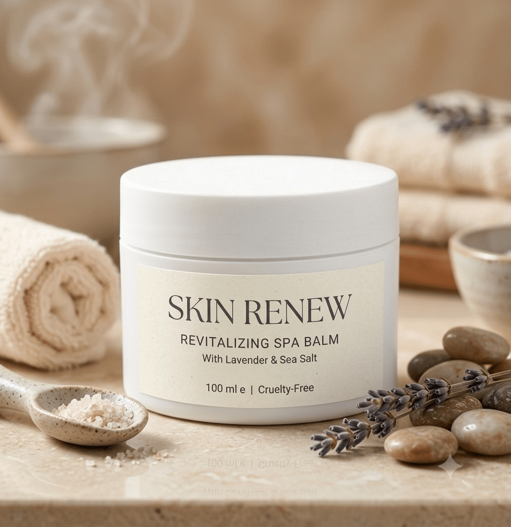 Karina krukke hvit 100 ml - PCR
